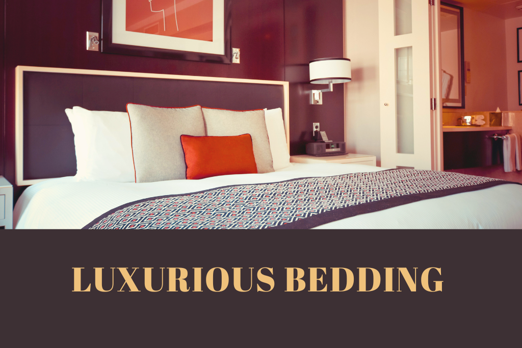 luxurious bedding